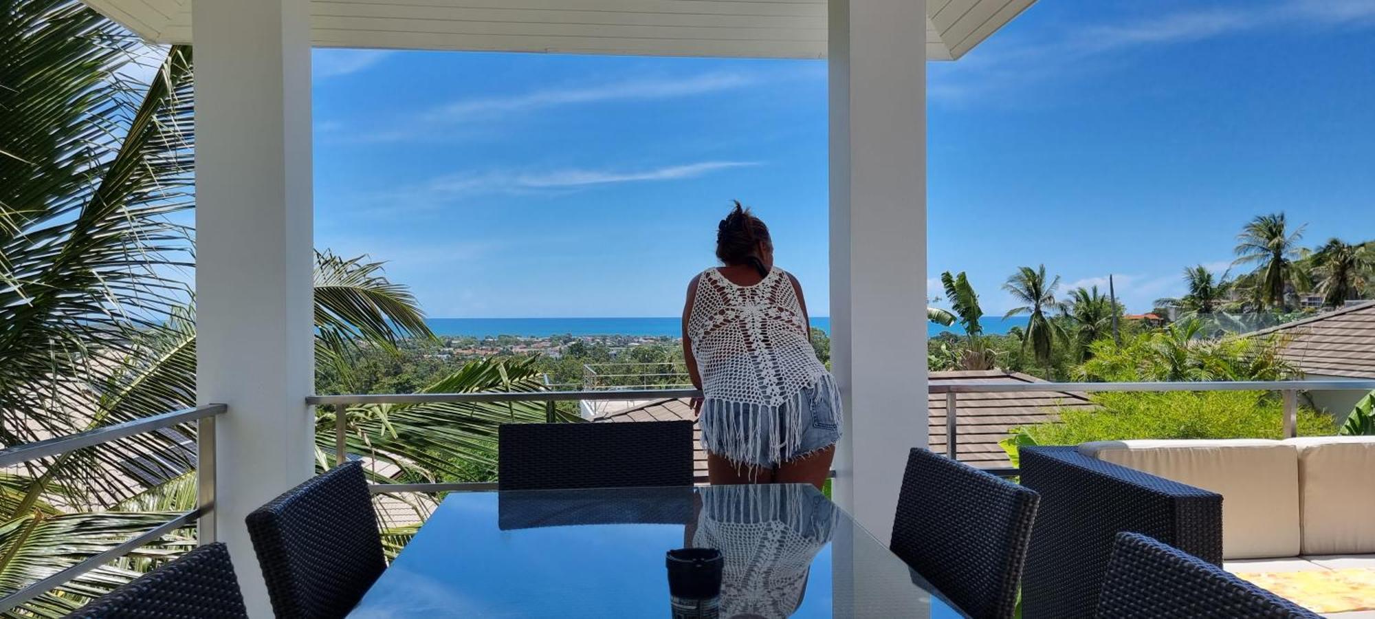 Villa Paradise, Pool And Sea View Chaweng-stranden Eksteriør billede