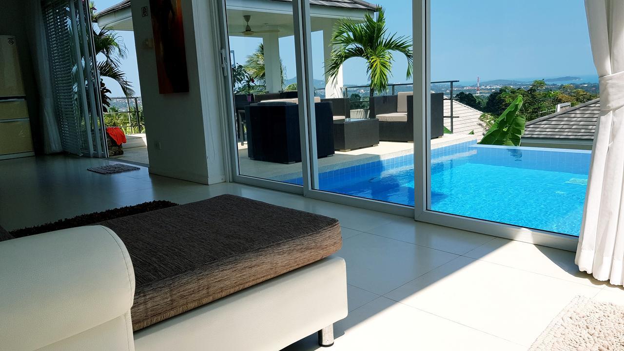 Villa Paradise, Pool And Sea View Chaweng-stranden Eksteriør billede